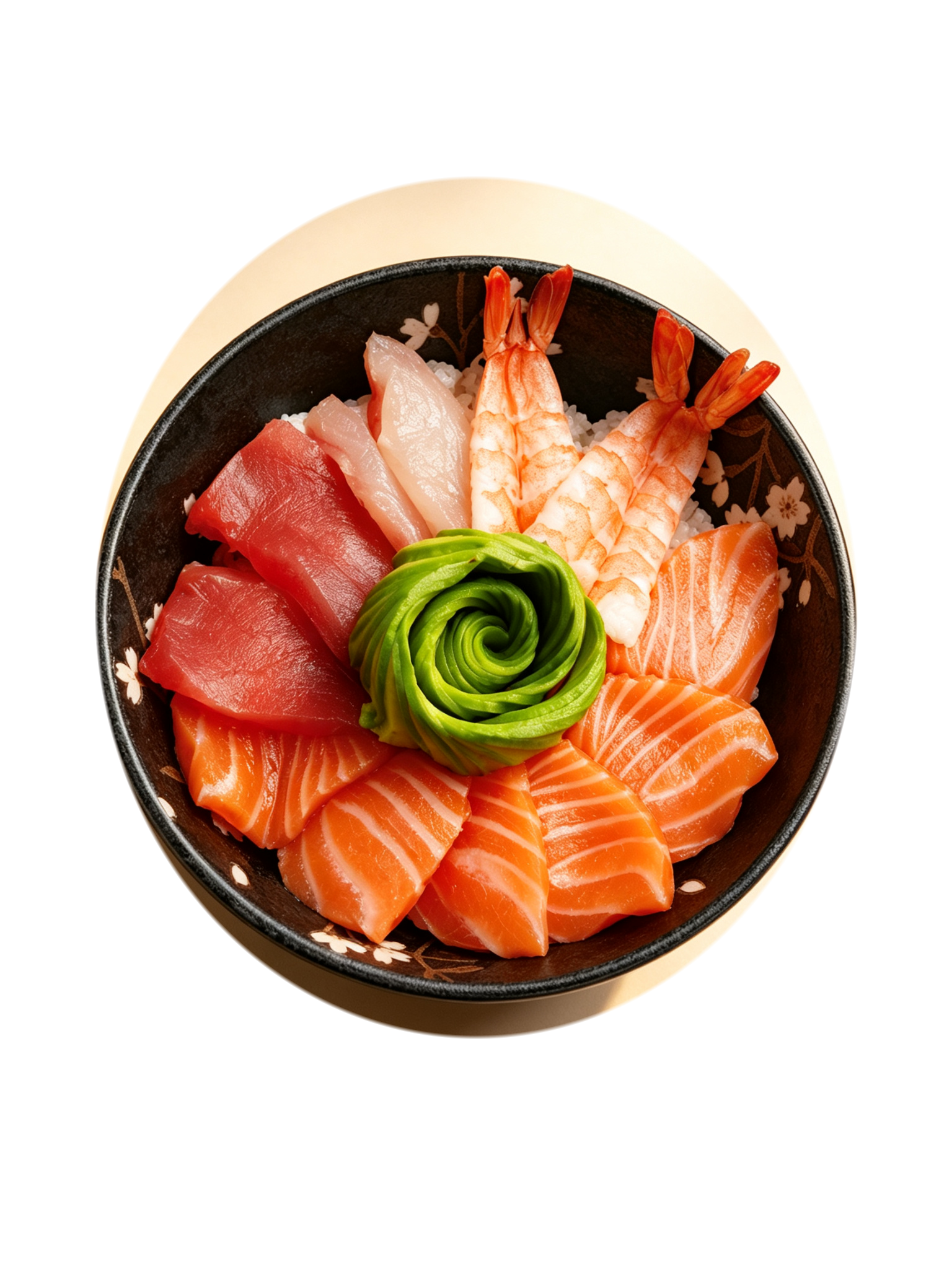 Assortiment de sashimi et saumon
