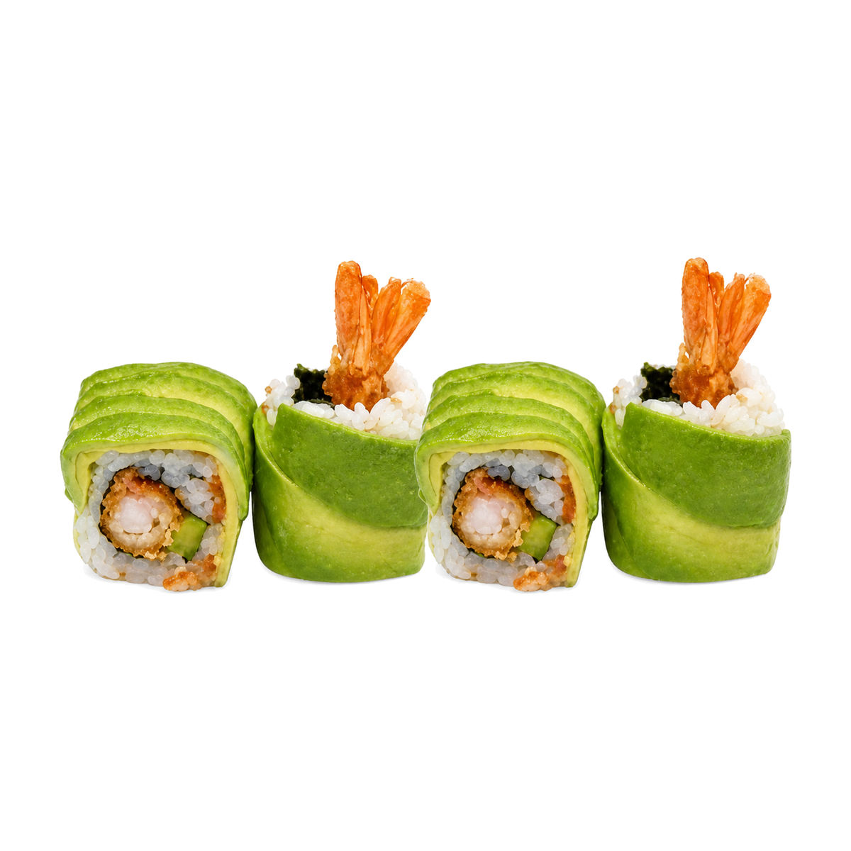 D1 Tempura Dragon Roll Avocat 8p
